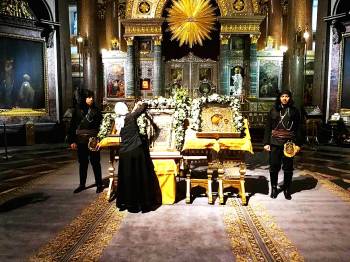Η Ιερά Εικόνα της Παναγίας Σουμελά στην Αγία Πετρούπολη